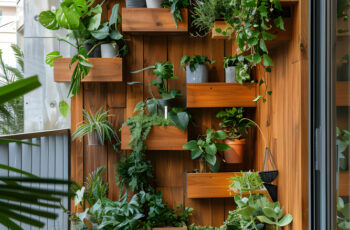 Jardins verticais em imóveis de luxo com elegância natural