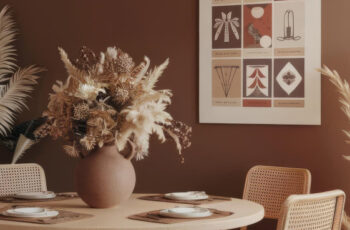 Cores terrosas na decoração: tendência e elegância